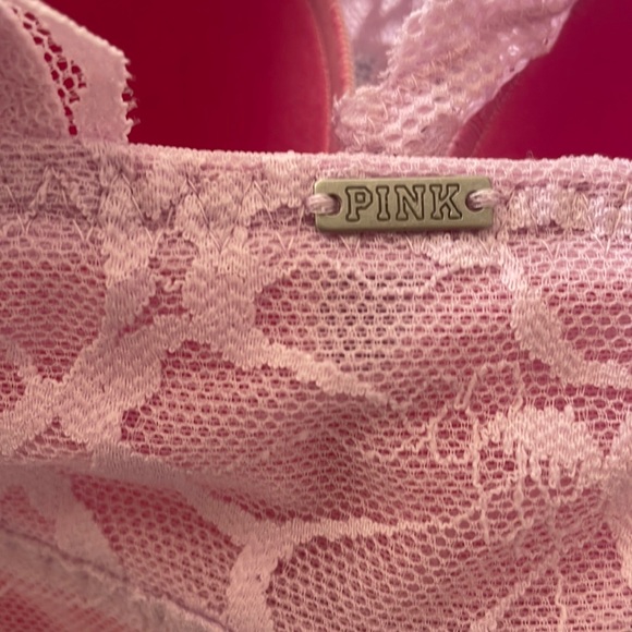 Bundle of 2 NWOT Victoria’s Secret PINK Lace Bras / Bralettes - Picture 6 of 12